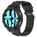 Miniatyrbild 3 av 5: INF Armor silikonarmband med skyddsfodral för Samsung Galaxy Watch6 44mm