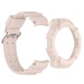 Miniatyrbilde 1 av 5: INF Armor silikonklokkerem med beskyttelsesdeksel til Samsung Galaxy Watch6 40mm Rosa