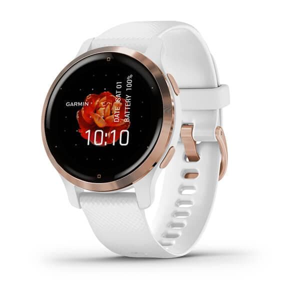Garmin Venu 2S 2.79 cm (1.1") AMOLED 40 mm Digital 360 x 360 pixels Touchscreen Rose gold Wi-Fi GPS (satellite)