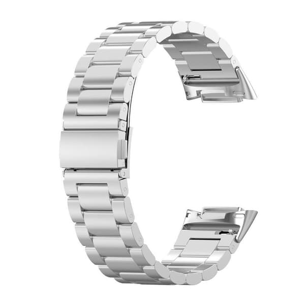 Rustfrit stål armbånd Fitbit Charge 6 - sølv