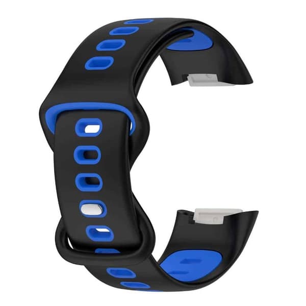 Twin Sport Armband Fitbit Charge 6 - Svart/Blå