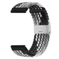 Miniatyrbild 1 av 2: Flätat klockarmband Garmin VivoActive 5 - Svart/vit