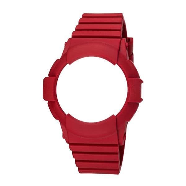 Armband - WATX &amp; COLORS - COWA2702 - Silikon - Röd - Kompatibel XXL 49mm