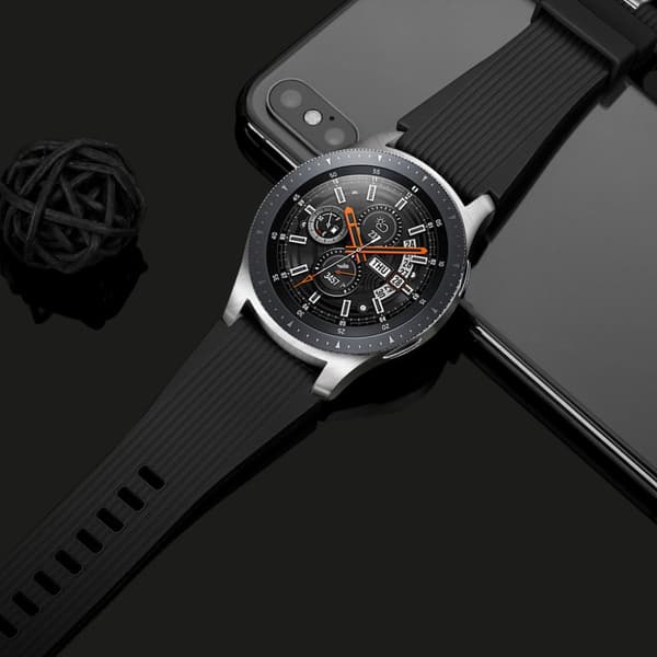 INF Armband Samsung Galaxy Watch 46 mm silikon svart  S