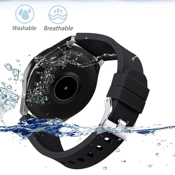 INF Armband Samsung Galaxy Watch 46 mm silikon svart S