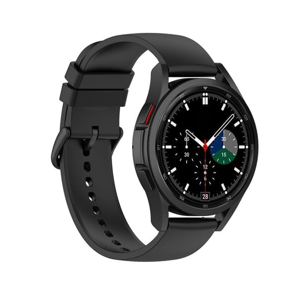 INF 20 mm Silikonarmband för Huawei/Samsung/Garmin Klockor Svart