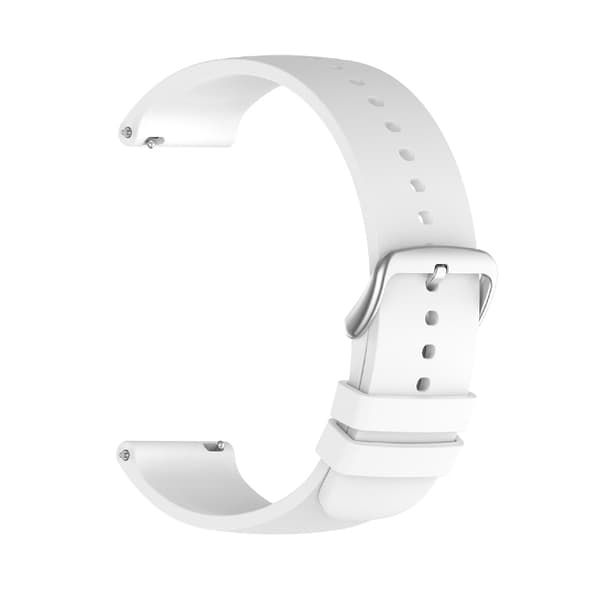 22 mm bløde silikone urremme til Huawei Watch3/GT 2/Samsung Galaxy Watch 3