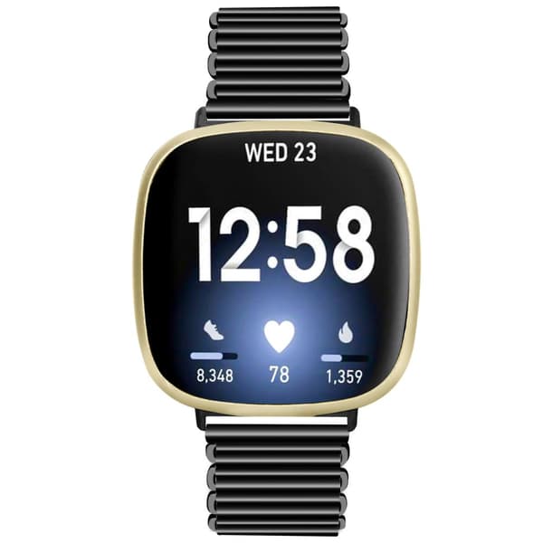 Klokkerem i rustfritt stål for Fitbit Sense 2/Versa 4