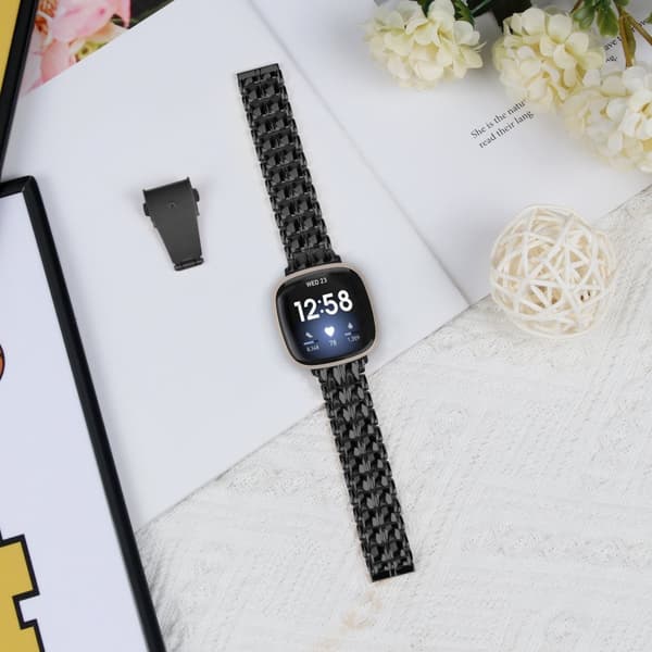 20 mm universell erstatningsklokkerem for Fitbit Versa4/Versa3