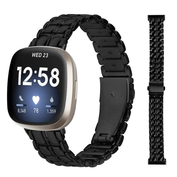 20 mm universell erstatningsklokkerem for Fitbit Versa4/Versa3
