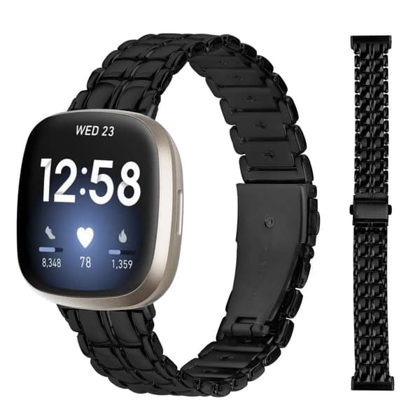 20 mm universell erstatningsklokkerem for Fitbit Versa4/Versa3
