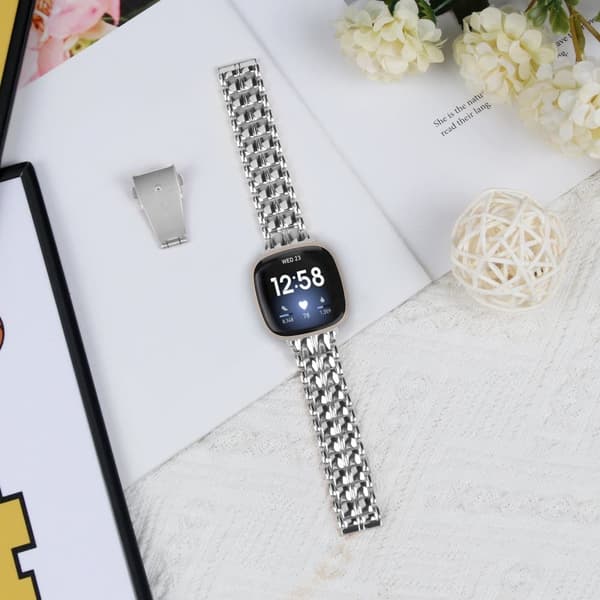 20 mm universell erstatningsklokkerem for Fitbit Versa4/Versa3