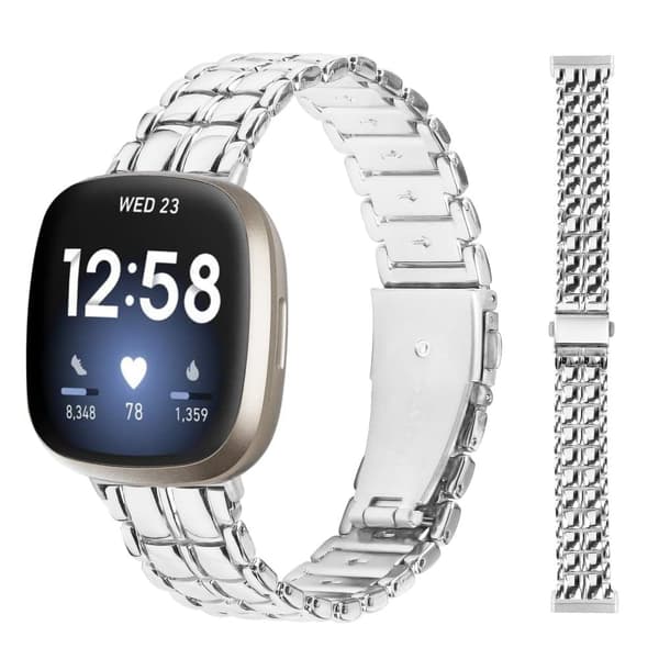 20 mm universell erstatningsklokkerem for Fitbit Versa4/Versa3