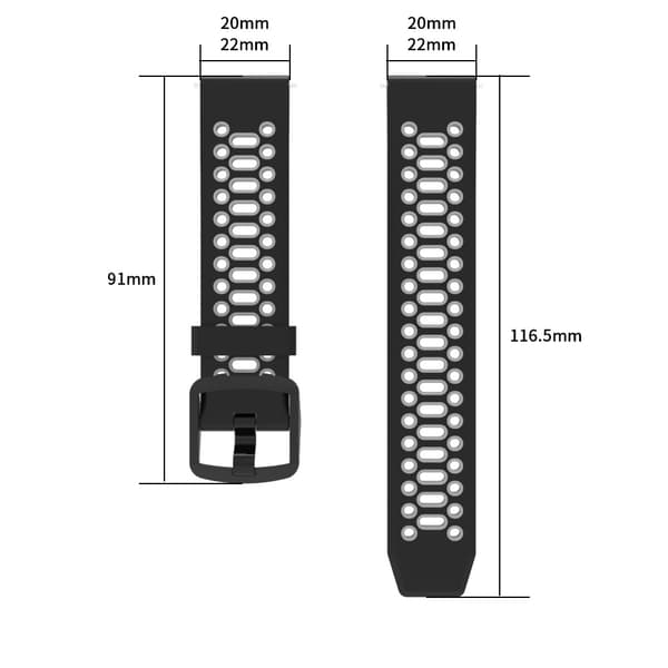 INF Sportsklokkerem for Coros PACE 3/APEX 42mm/APEX 2 Pro/APEX Pro, 22mm Coros PACE 3