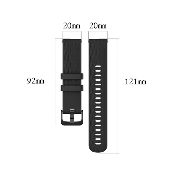 INF Polar Ignite / Unite armbånd silikone Sort