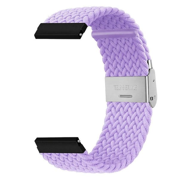 Flätat klockarmband Garmin Forerunner 55 - Ljuslila