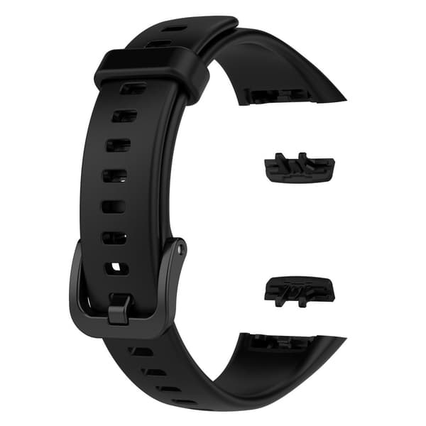 INF Klokkereim TPU Sort  Huawei Band 6 / Band 6 Pro, Honor Band 7 / Band 6