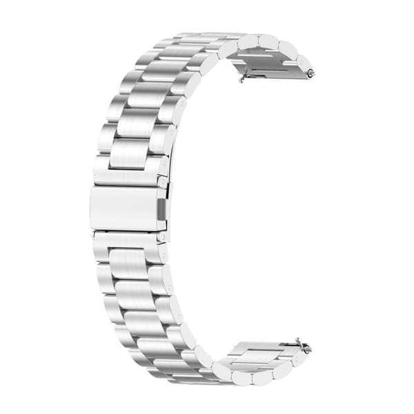 INF Klockarmband 22 mm Huawei Watch GT/Magic/TicWatch Pro rostfritt stål Silver