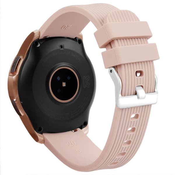 INF Klokkerem til Samsung Galaxy Watch 42 mm i  silikon (S) Kaki