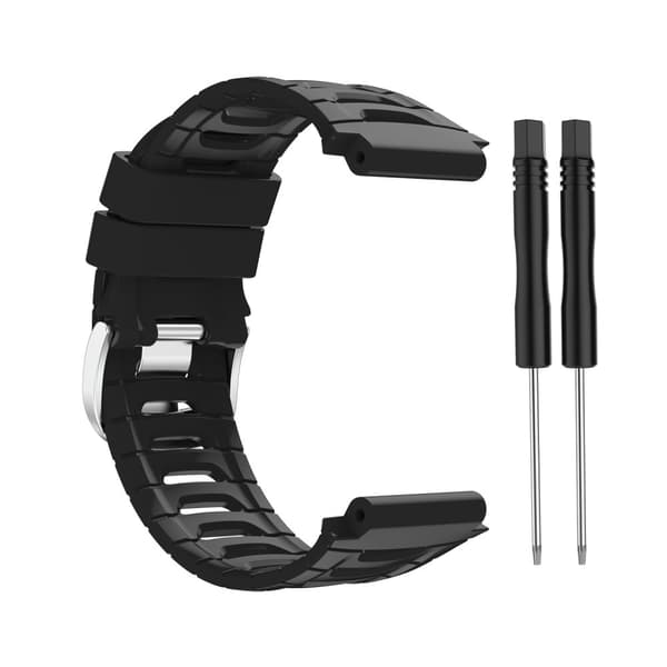 INF Urrem silikone Sort  Garmin 920XT