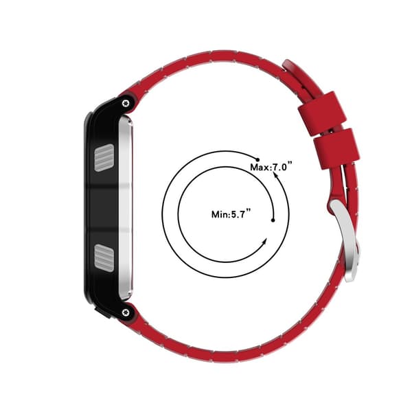 INF Urrem silikone Rød Garmin 920XT