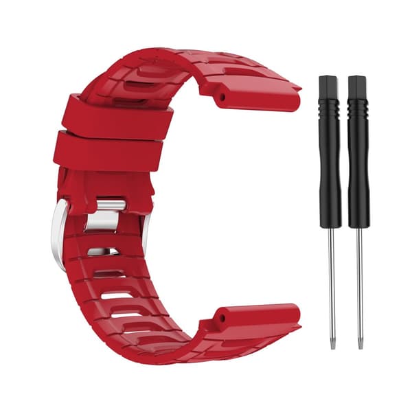 INF Urrem silikone Rød  Garmin 920XT