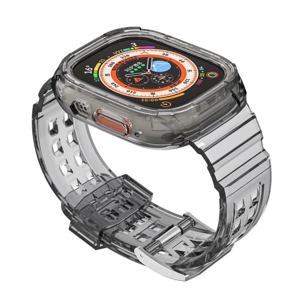 Klockband med bumperfodral Grå  Apple Watch Ultra (49 mm)