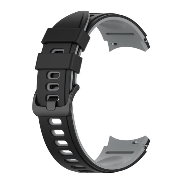Samsung Galaxy Watch 4 Classic armband silikon Svart+grå