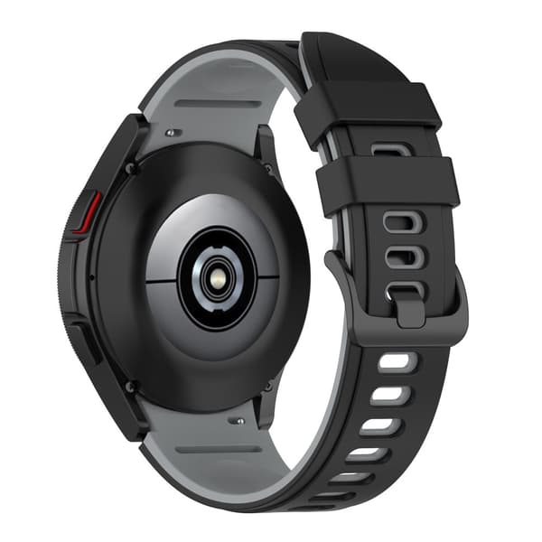 Samsung Galaxy Watch 4 Classic armband silikon Svart+grå