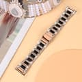 Miniatyrbillede 4 af 5: INF Ur armbånd Rose guld+sort  Samsung Galaxy Watch 20 mm