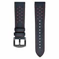 Miniatyrbild 1 av 2: Läder klockarmband Garmin Venu 2 Plus - Svart