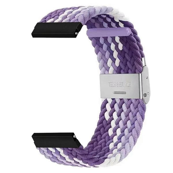 Flätat klockarmband Donerton P22 - Gradient purple