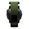 Miniatyrbilde 5 av 8: INF Garmin Fenix 6X/5X/3/3 HR armbånd 26 mm nylon Grønn
