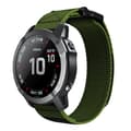 Miniatyrbilde 6 av 8: INF Garmin Fenix 6X/5X/3/3 HR armbånd 26 mm nylon Grønn