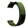 Miniatyrbilde 1 av 8: INF Garmin Fenix 6X/5X/3/3 HR armbånd 26 mm nylon Grønn