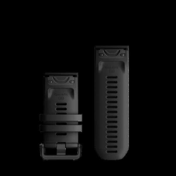 Garmin QuickFit 20 Black Silicone XL Band - 010-12942-00