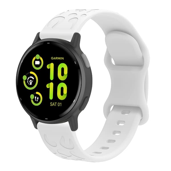 INF 18 mm silikon klockarmband för Garmin Forerunner 265S, Fossil GEN6, Huawei honor