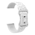 Miniatyrbild 1 av 8: INF 18 mm silikon klockarmband för Garmin Forerunner 265S, Fossil GEN6, Huawei honor