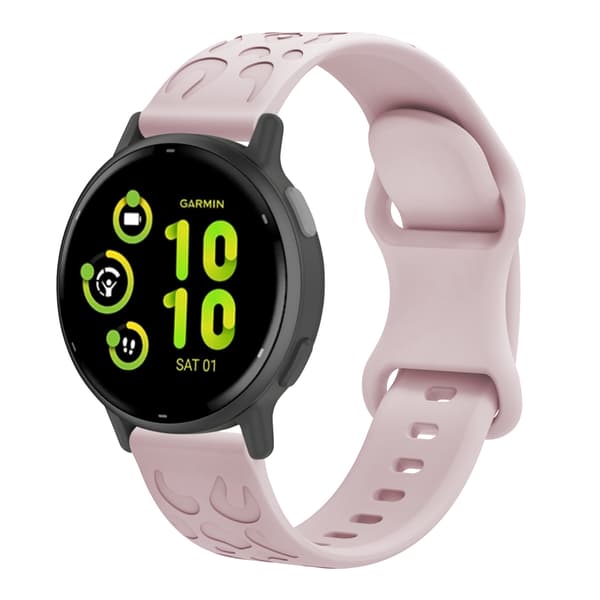 INF 18 mm silikon klockarmband för Garmin Forerunner 265S, Fossil GEN6, Huawei honor