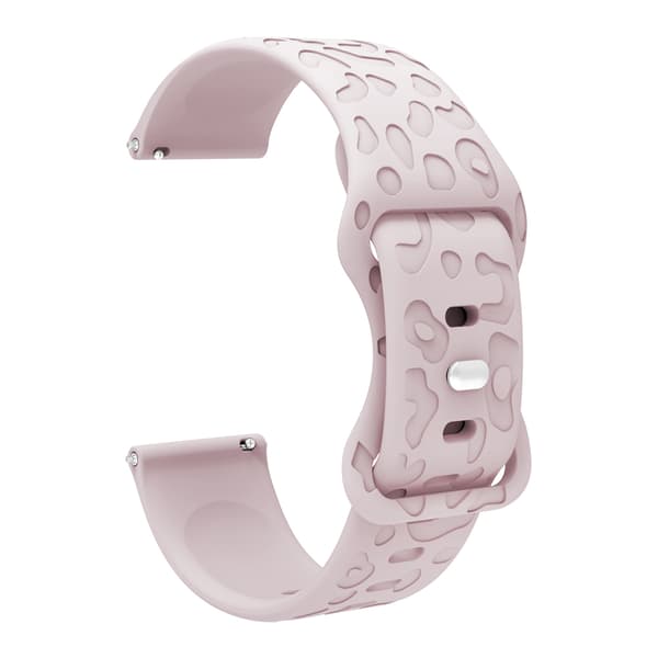INF 18 mm silikon klockarmband för Garmin Forerunner 265S, Fossil GEN6, Huawei honor