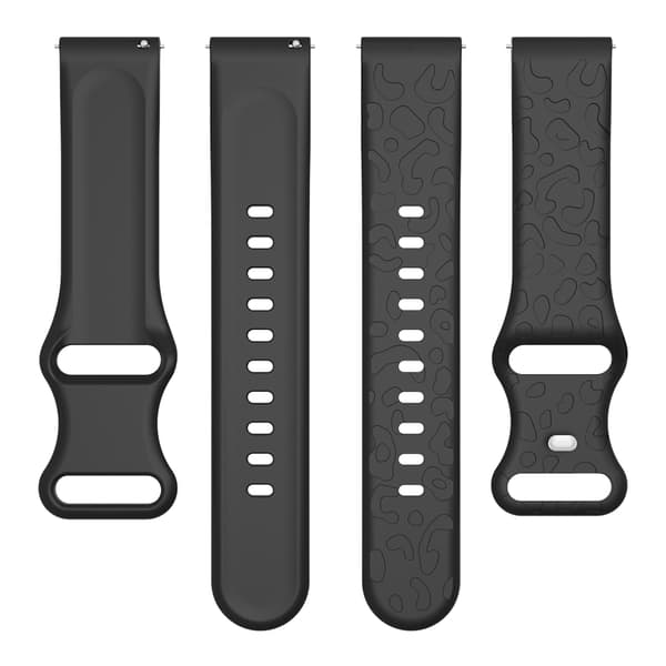 INF 20 mm silikonarmband för Samsung Galaxy Watch 6, Amazfit GTS 3, Ticwatch