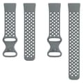 Miniatyrbillede 4 af 5: INF Silikone urrem til Fitbit Versa 3 / Fitbit Sense Grå
