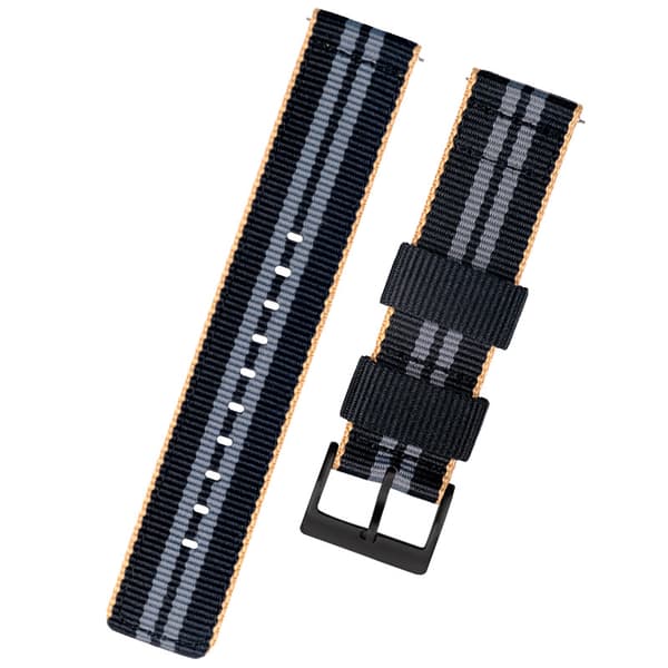 22 mm smart klokkerem i nylon for Huawei GT2/GT3 Pro og Samsung Watch 4