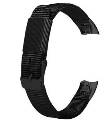 INF Nylon klokkerem for Huawei Band 3/4Pro Sort
