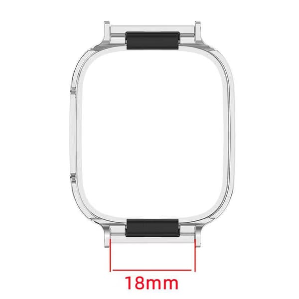 INF Klockarmband i rostfritt stål med skyddsram för Xiaomi Band 7 Pro