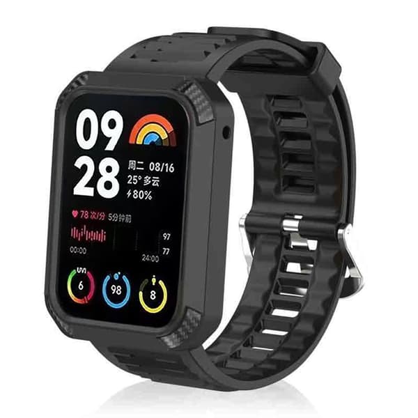 INF Klockarmband med Skyddsram för Xiaomi Band 8 Pro