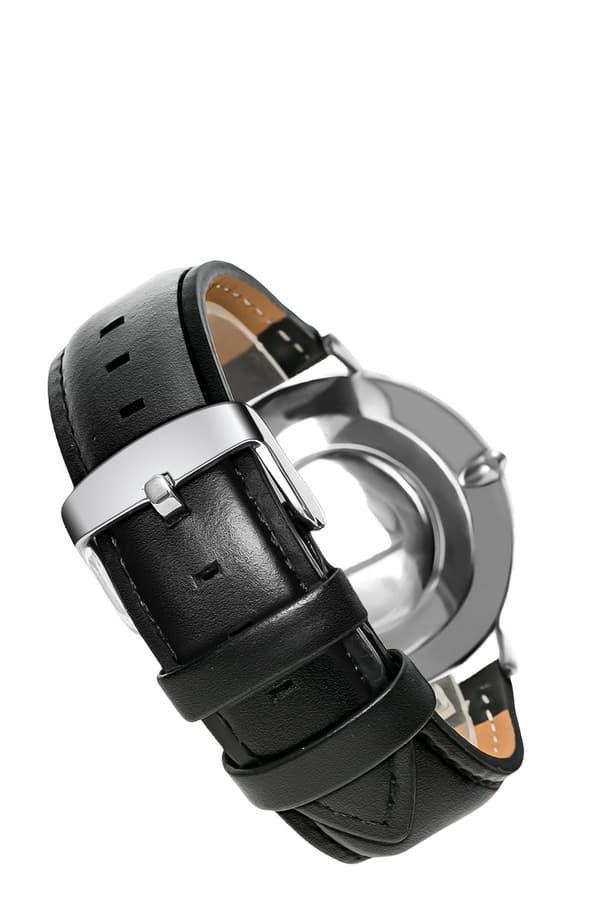 INF Retro urreim i ekte skinn for DW klokker 19 mm