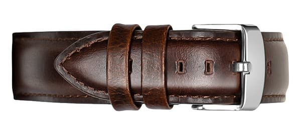 Retro aito nahkaranneke DW-kelloille 14 mm