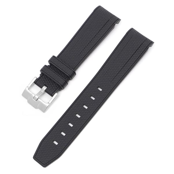 INF Silikone urrem til Omega Swatch co-branded månelandingsplanet-ur Sort