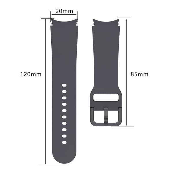 INF Silikonklokkerem til Samsung Galaxy Watch 5/Watch 5 Pro, 20mm